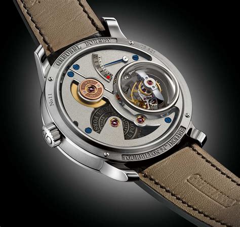 tourbillon dial.